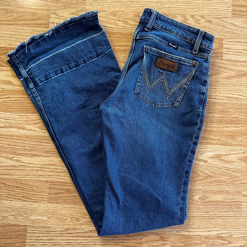 Women’s Retro Wide Leg Wrangler Jeans